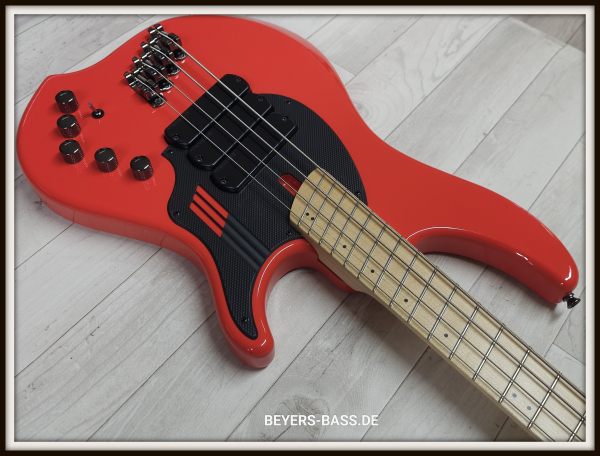 Preview: Dingwall NG3 4-String Nolly, Fiesta Red, Signature